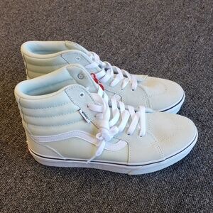 Vans Filmore Hi Top Platform Mint Green Sneakers NEW